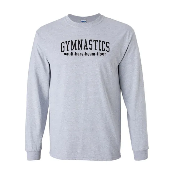 Long Sleeve Shirts Vault Bars Beam Floor