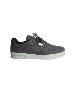 Louis Vuitton Low Top Sneakers in Grey Wool