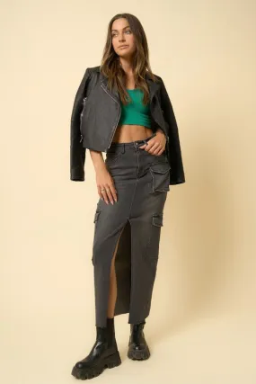 Maxi Cargo Skirt
