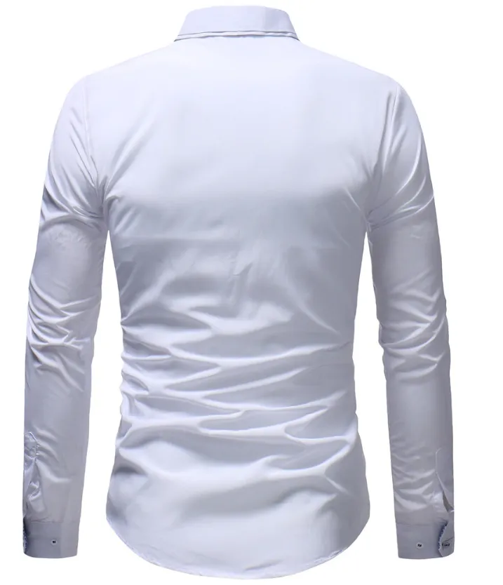Men's Autumn/Spring Long Sleeved Shirt