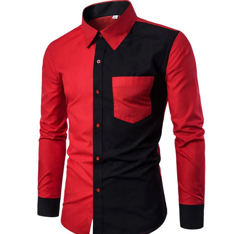 Men's Autumn/Winter Casual Cotton Long Sleeved Shirt