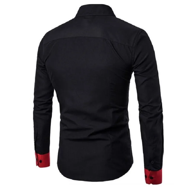 Men's Autumn/Winter Casual Cotton Long Sleeved Shirt