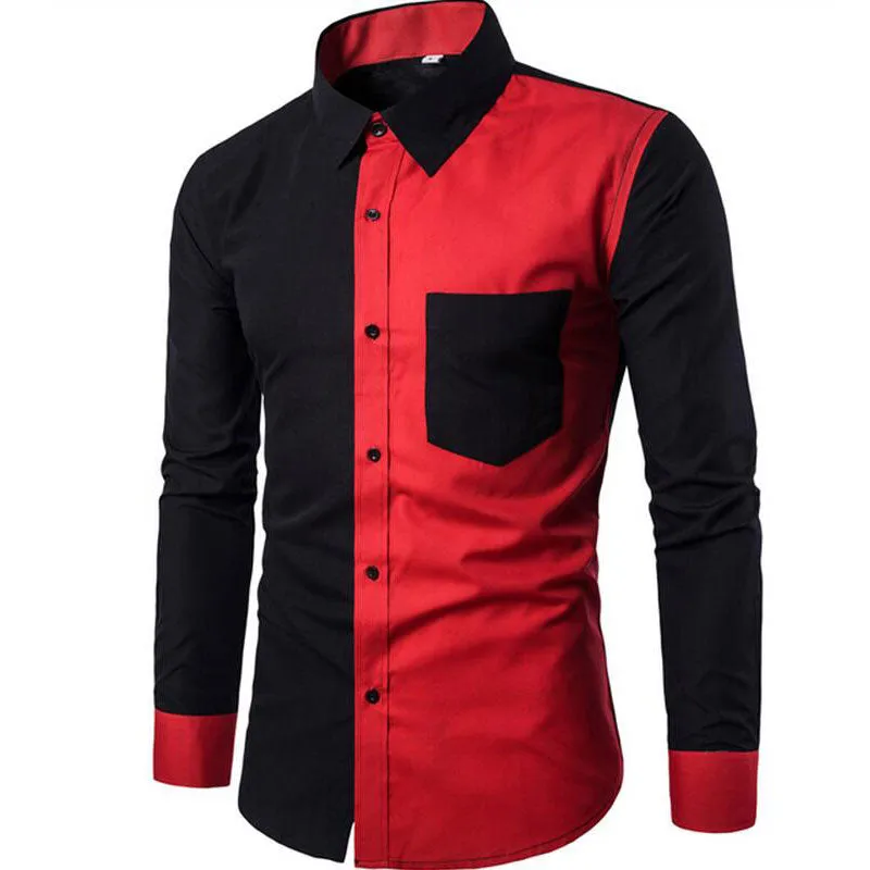 Men's Autumn/Winter Casual Cotton Long Sleeved Shirt