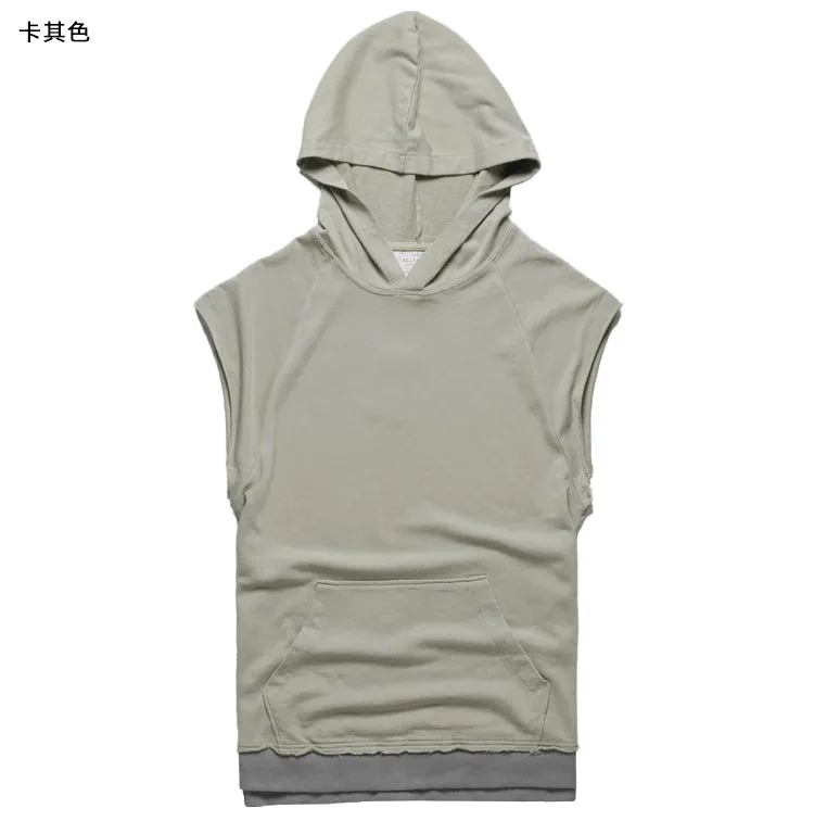 Men's Casual Hooded T-Shirt