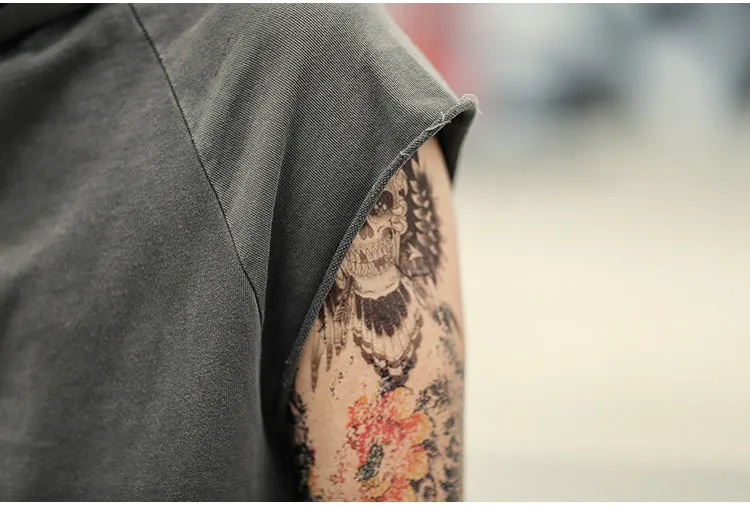 Men's Casual Hooded T-Shirt