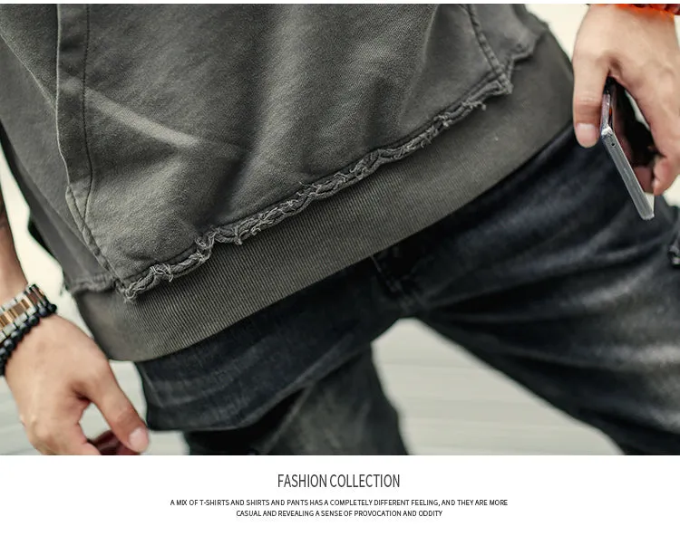 Men's Casual Hooded T-Shirt