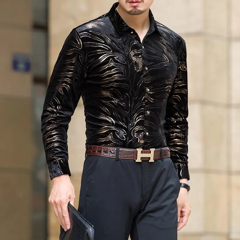 Men's Casual Long Sleeved Shirt | Plus Size