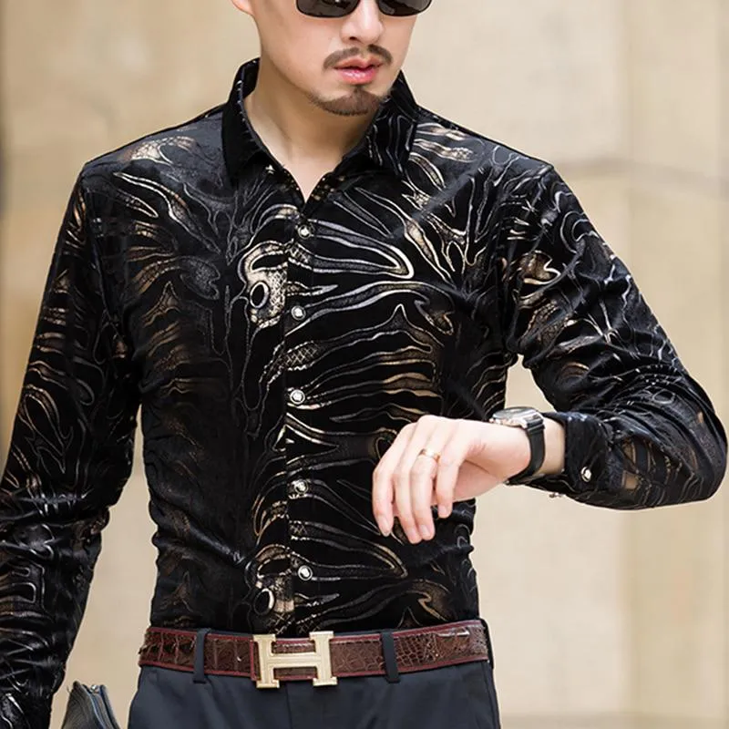 Men's Casual Long Sleeved Shirt | Plus Size