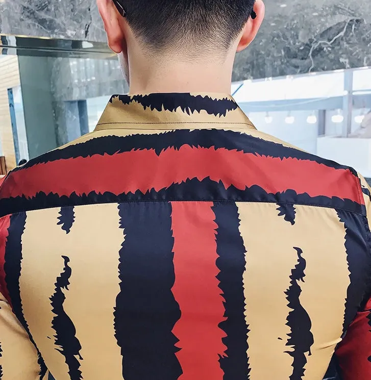 Men's Long Sleeved Slim Fit Shirt