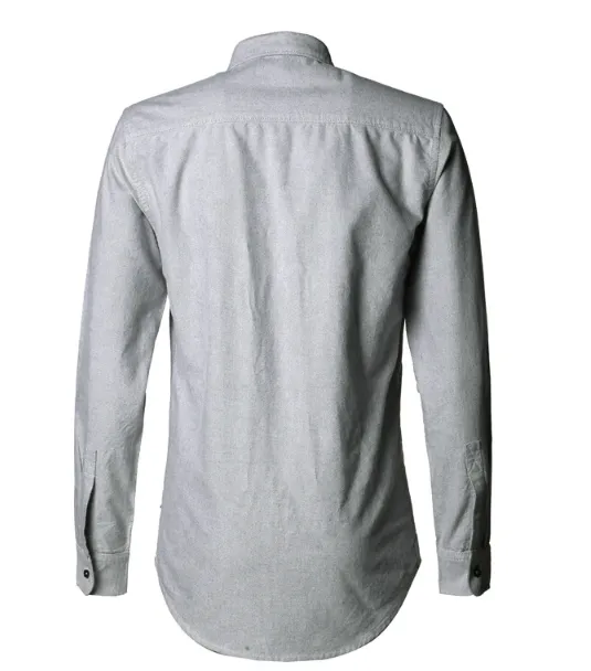 Men's Spring Long Sleeved Oxford Shirt