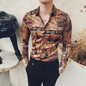 Newspaper Printing Shirt