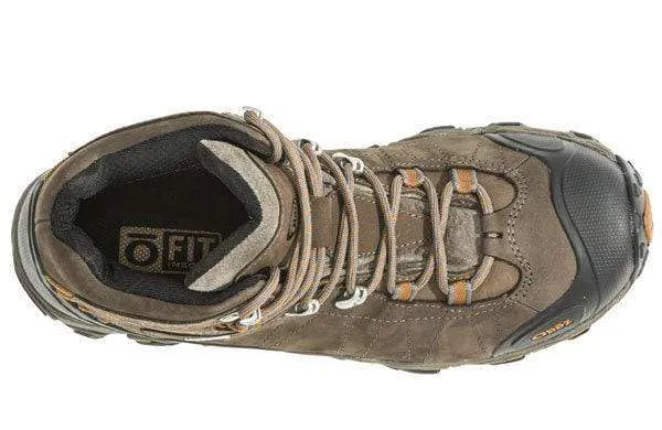 Oboz Men's Bridger Mid Waterproof Hiking Boots- Sudan