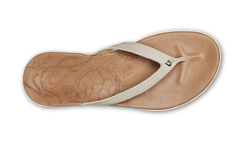 OluKai Womens Honu Leather Sandals