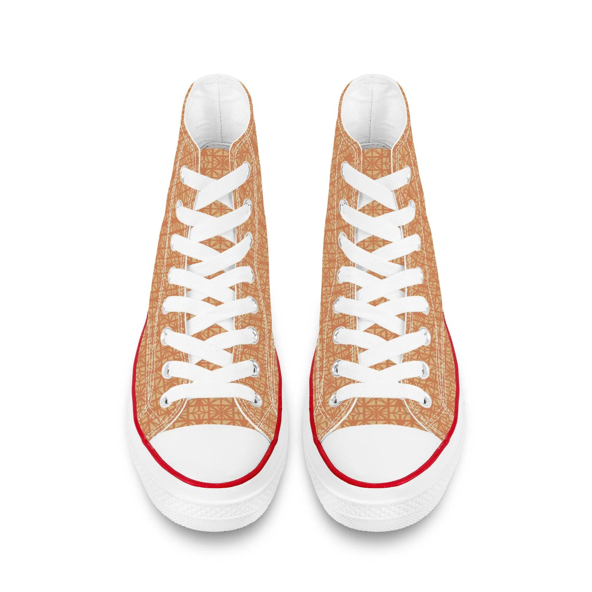 Orange Daimonjiya High Tops