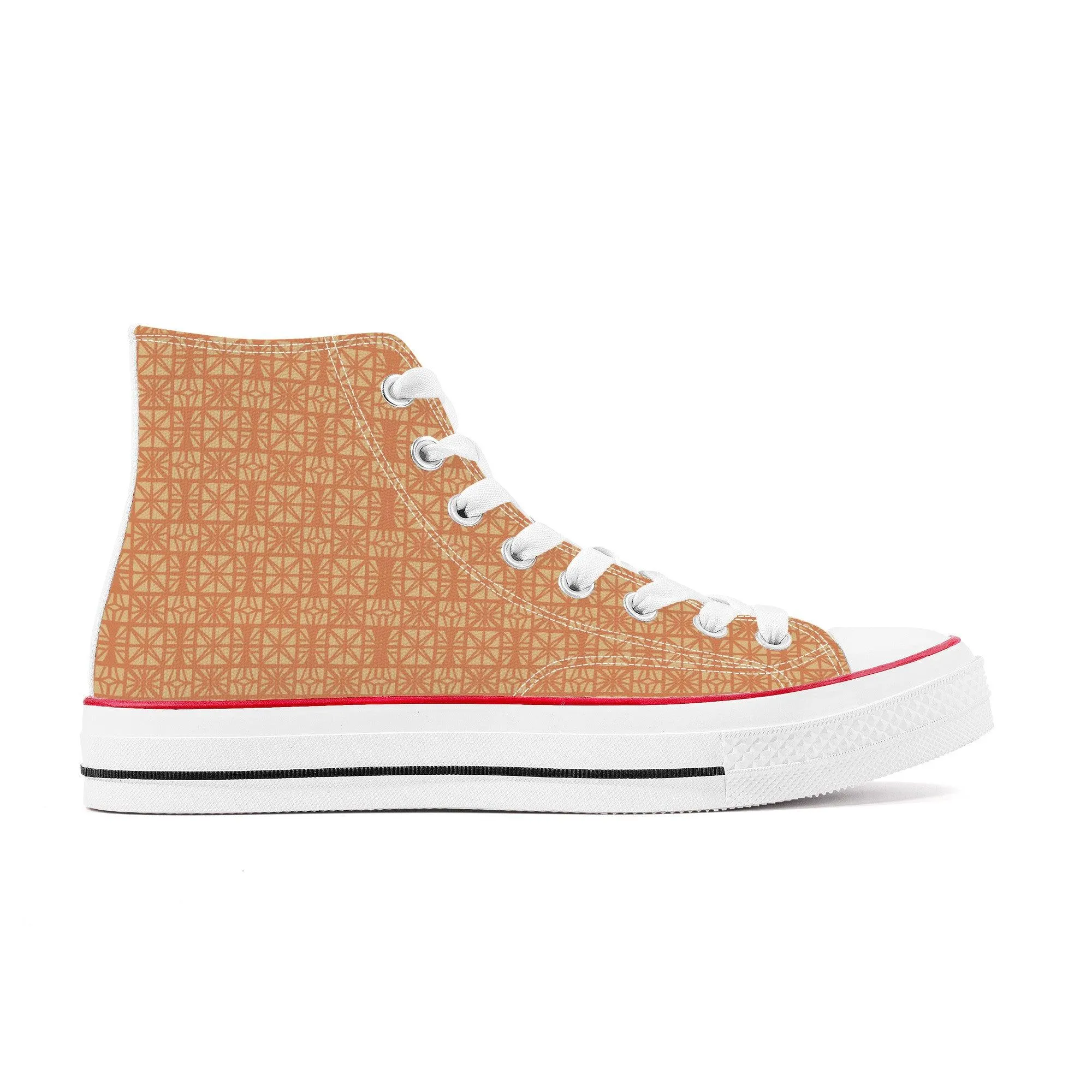 Orange Daimonjiya High Tops
