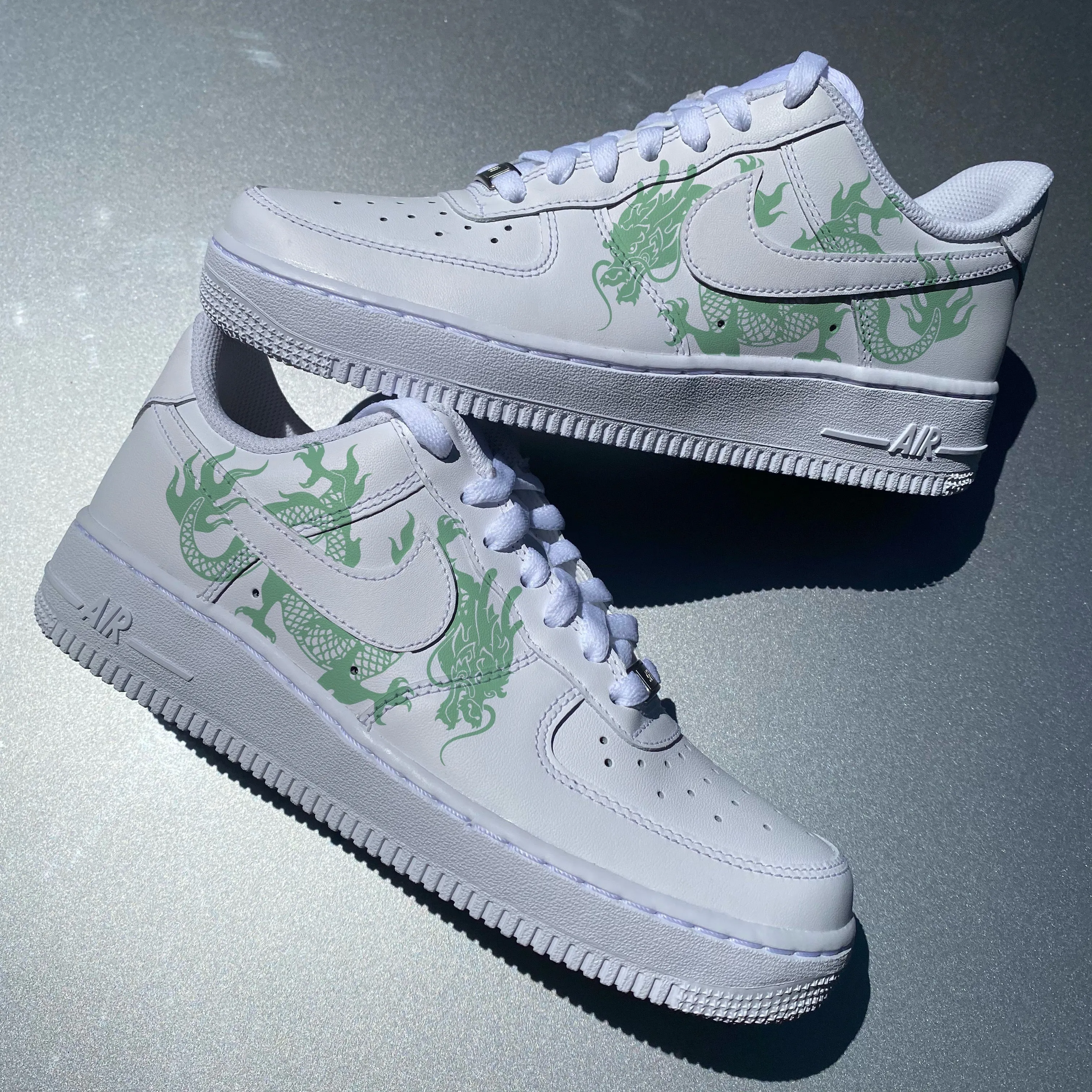 Pastel Green Dragon AF1
