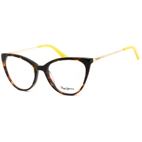 Pepe Jeans Women's Eyeglasses - Clear Demo Lens Tortoise Cat Eye Frame | PJ3360 C2
