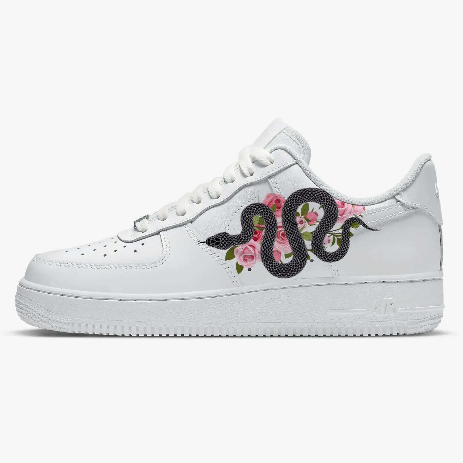 Pink Floral Snake AF1