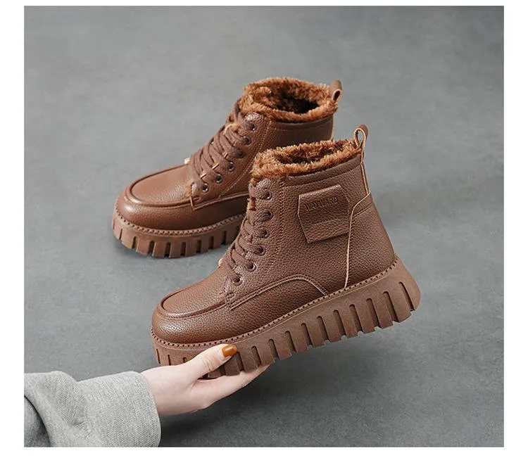 Platform Comfortable Warm Snow Boots