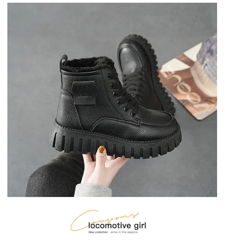 Platform Comfortable Warm Snow Boots