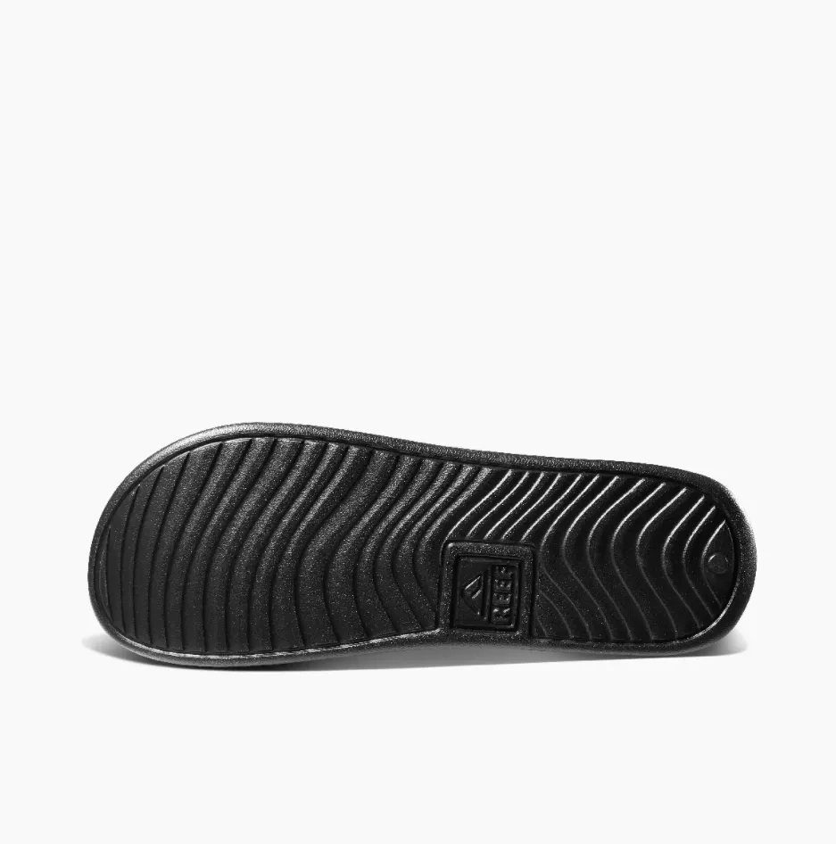 REEF Mens One Slide X Life Is Good Slide Sandal