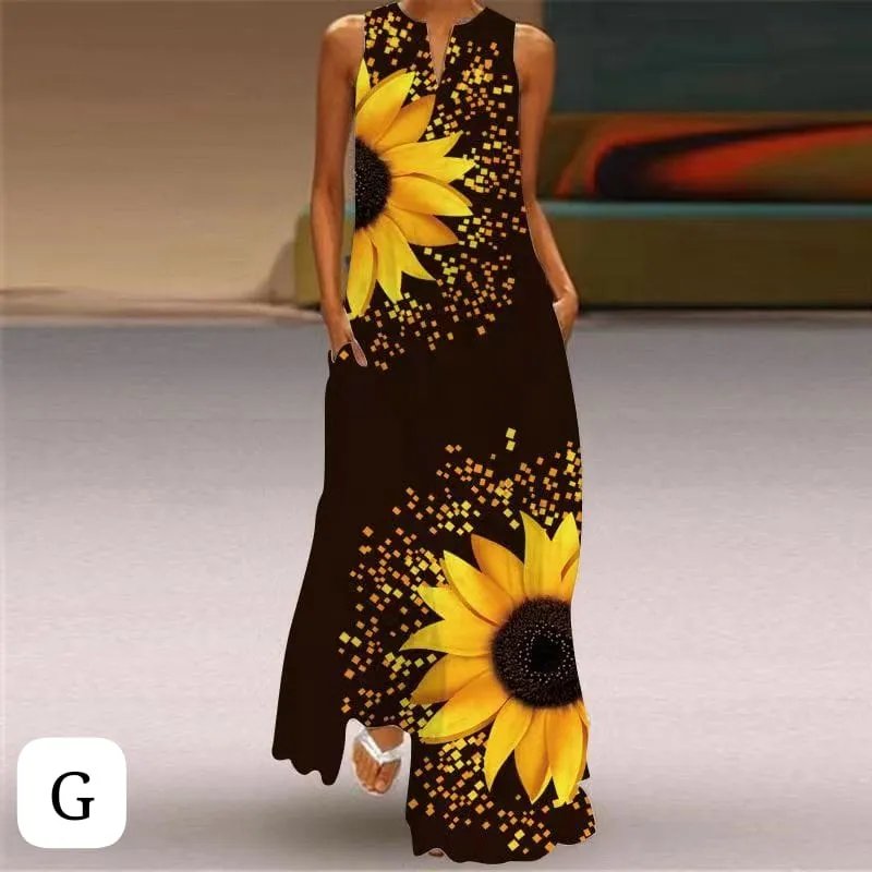 Relaxed floral dress