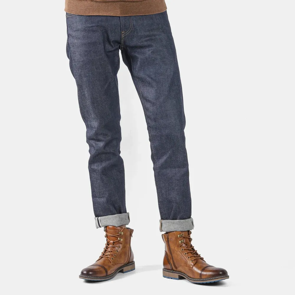 Retro Men Boots  Fashion Comfortable  Spring Leather Boots