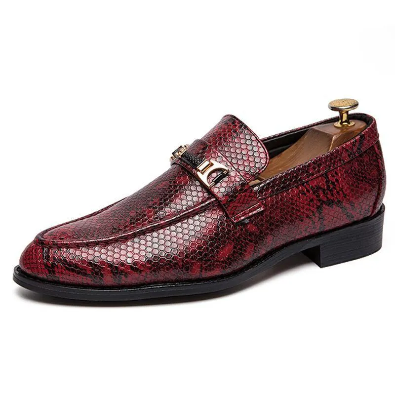 ROGUE Men's PU Leather Formal Loafers