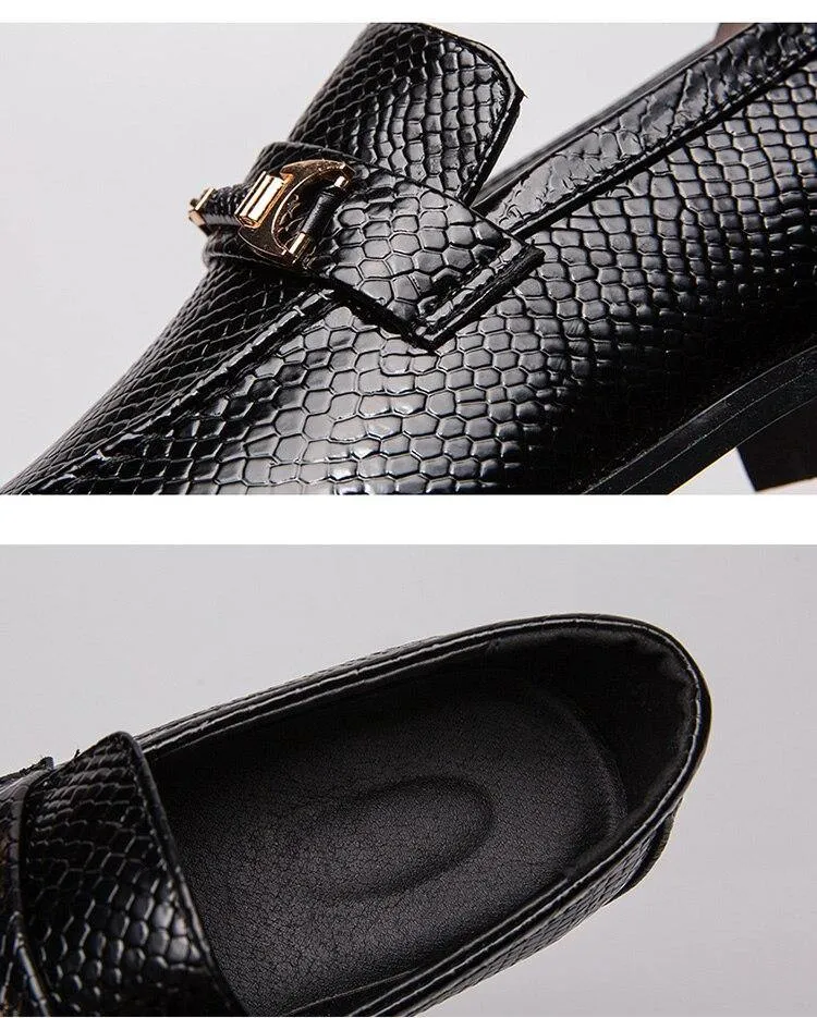 ROGUE Men's PU Leather Formal Loafers