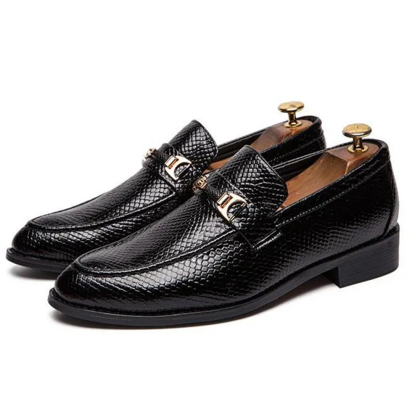 ROGUE Men's PU Leather Formal Loafers