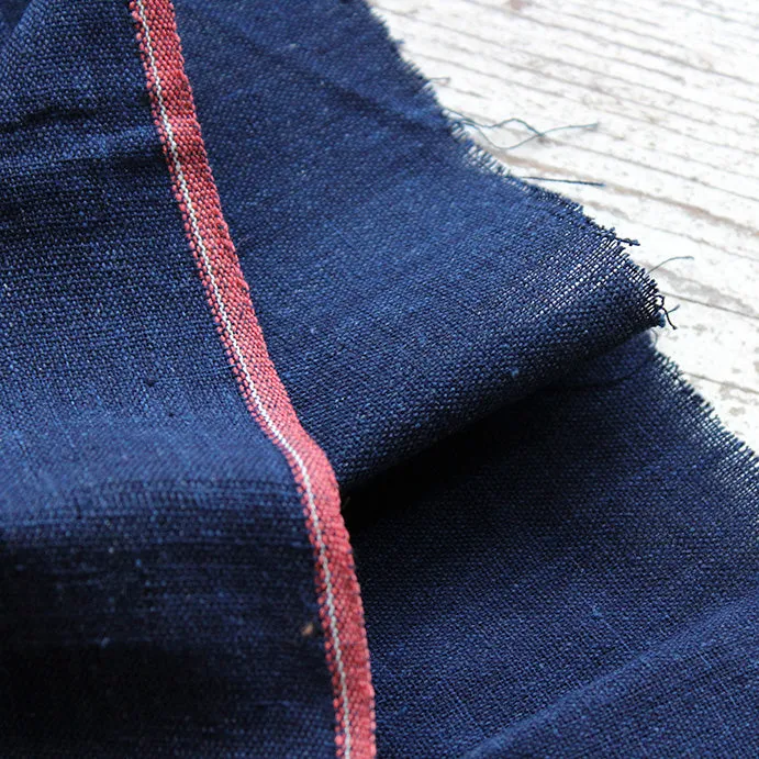 Selvedge Cotton Handloom Dark