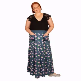 Serene Maxi Skirt With Pockets