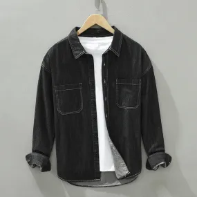 Street Fashion Thin Jean Shirt