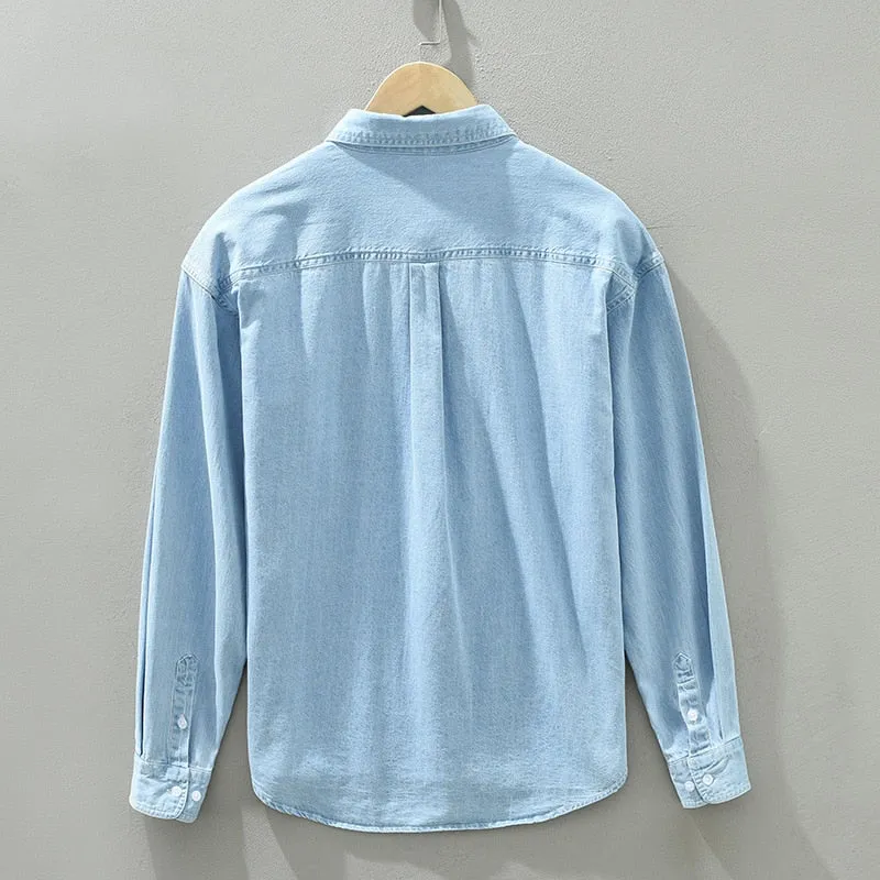 Street Fashion Thin Jean Shirt