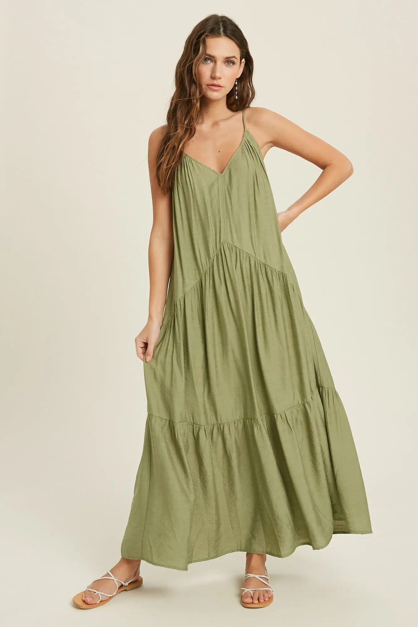 The Connie Tiered Maxi Dress