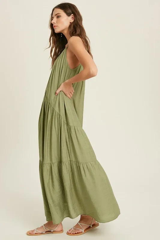 The Connie Tiered Maxi Dress
