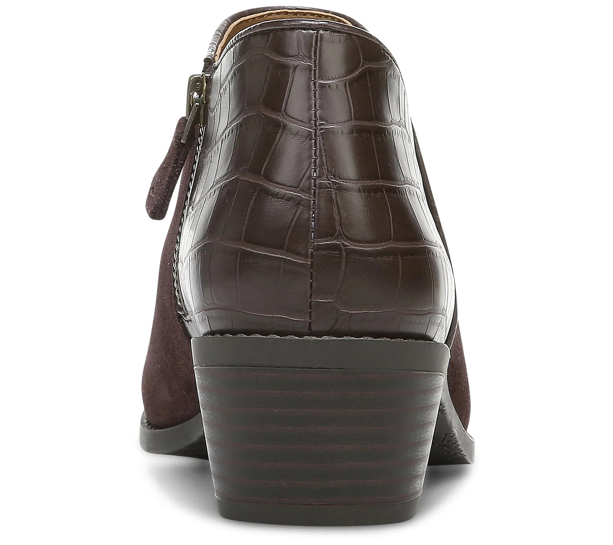 Vionic Women's Marissa Ankle Boots- Chocolate