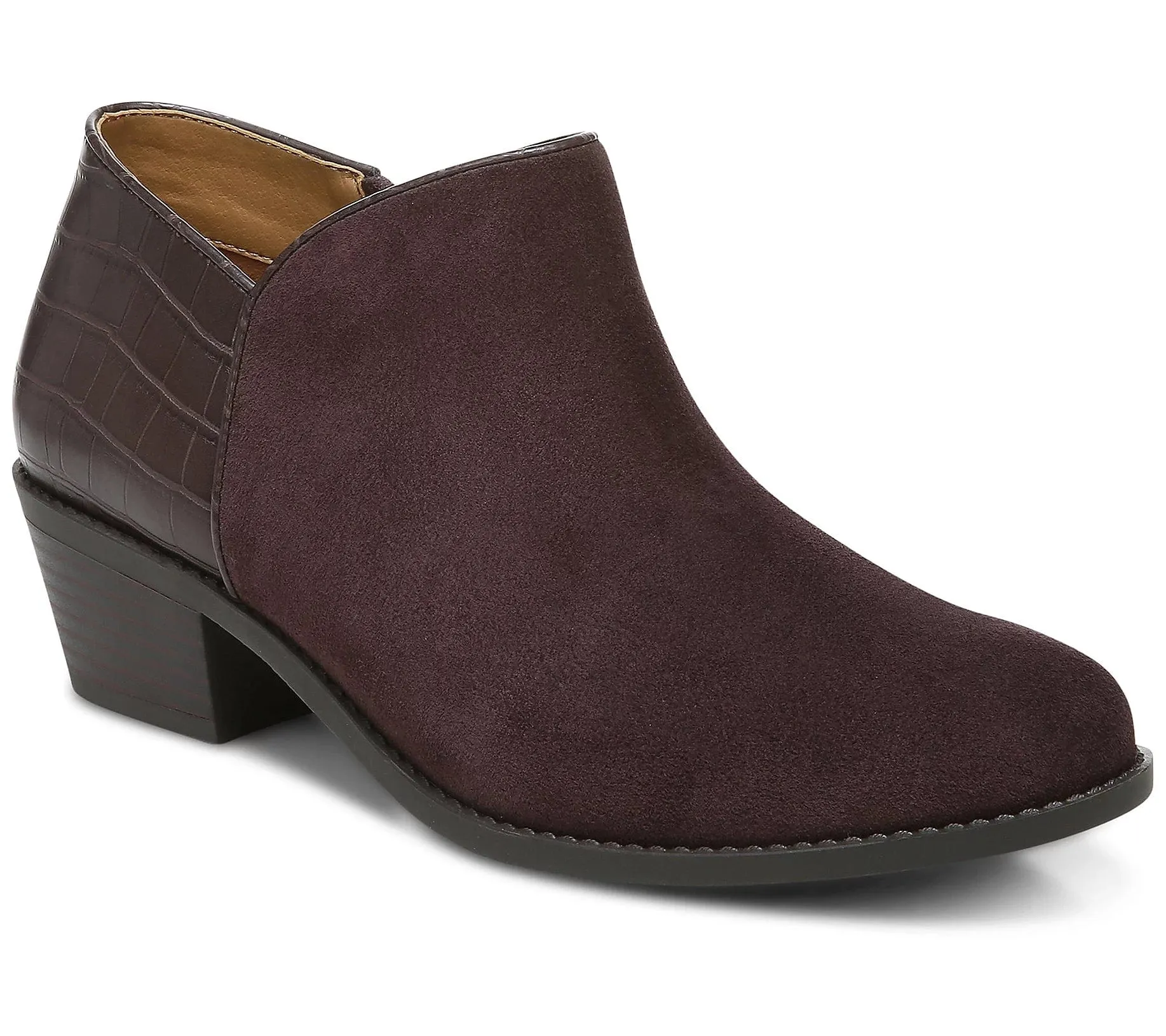 Vionic Women's Marissa Ankle Boots- Chocolate