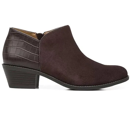 Vionic Women's Marissa Ankle Boots- Chocolate