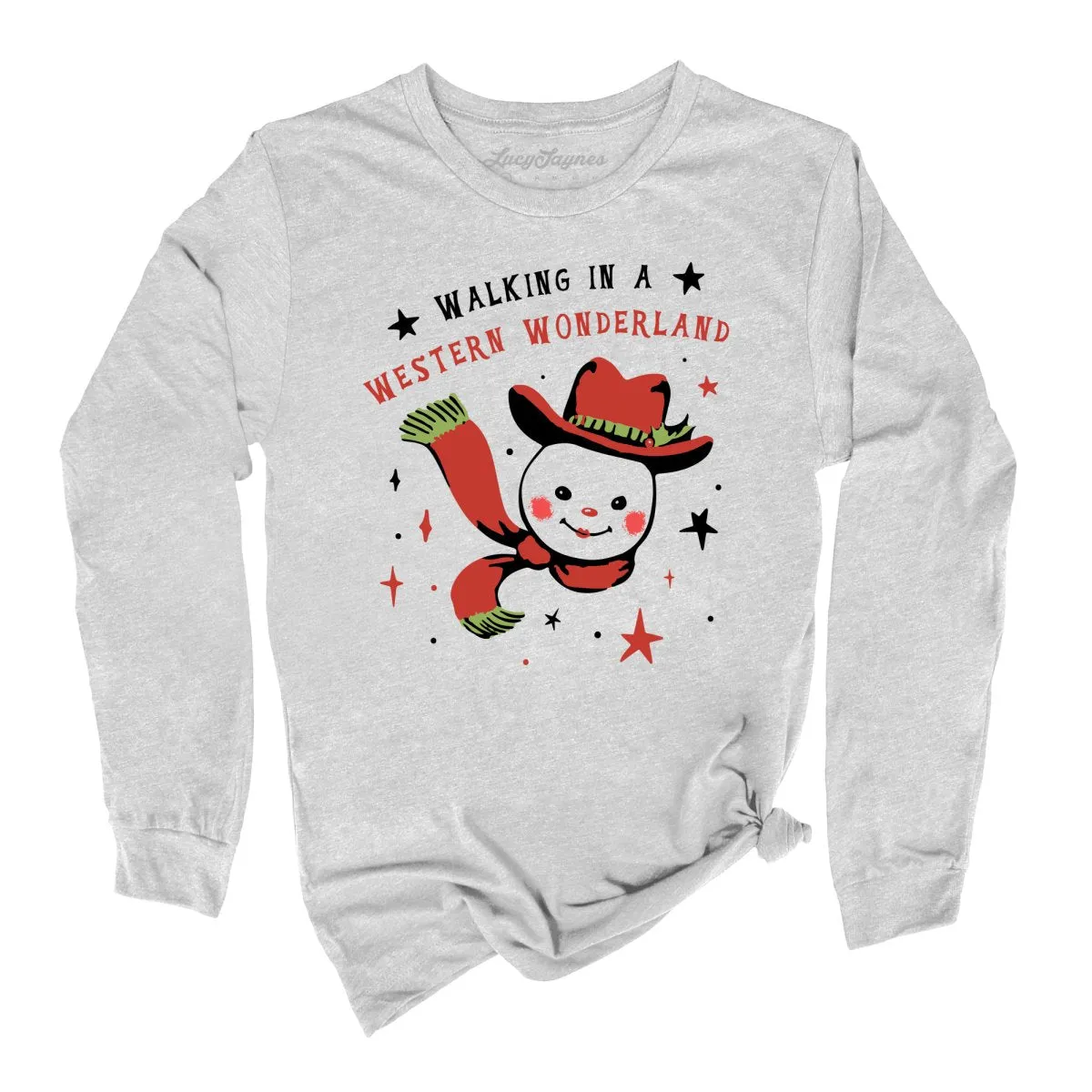 Walking in a Western Wonderland Long Sleeve Tee