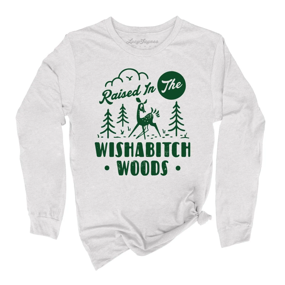 Wishabitch Woods Long Sleeve Tee