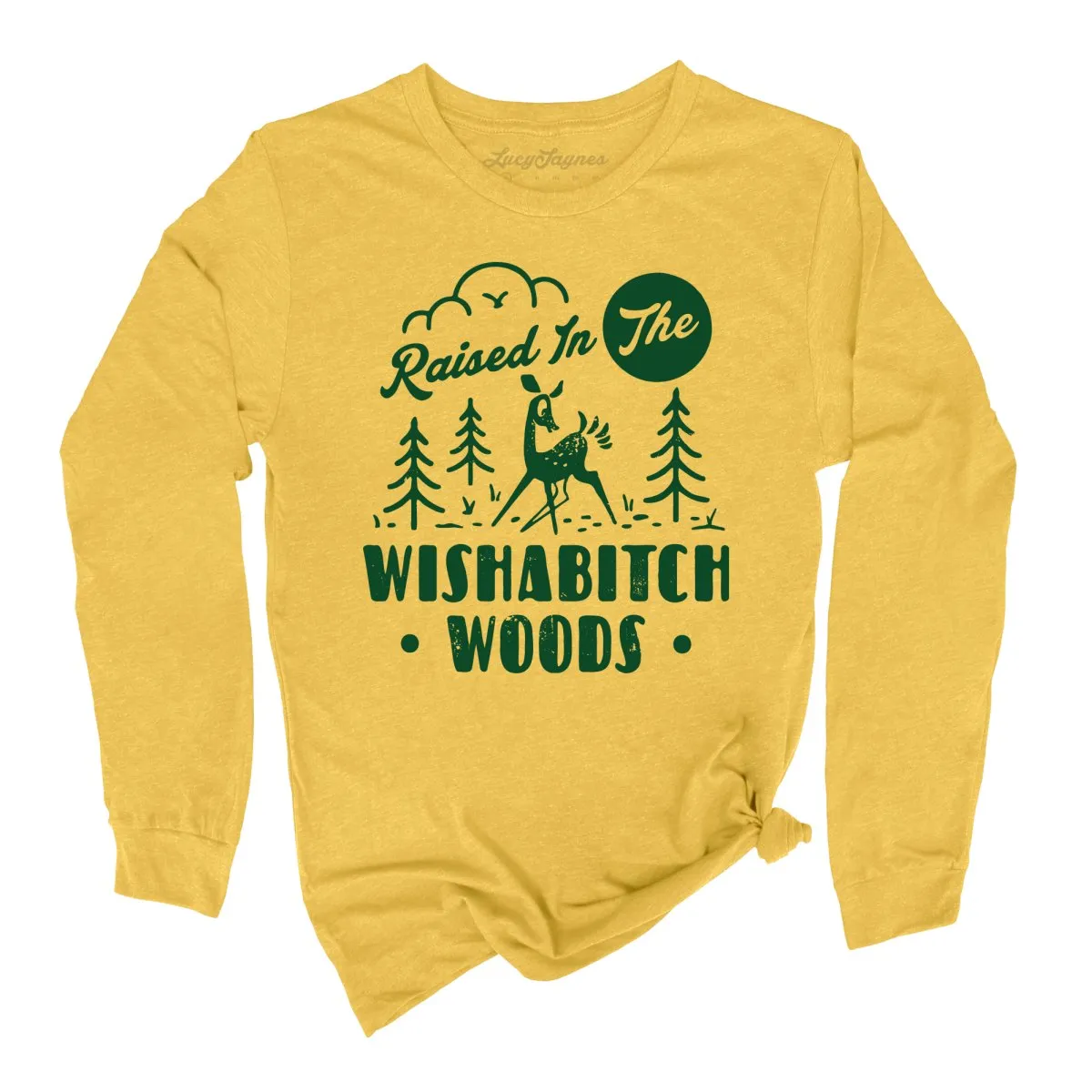 Wishabitch Woods Long Sleeve Tee