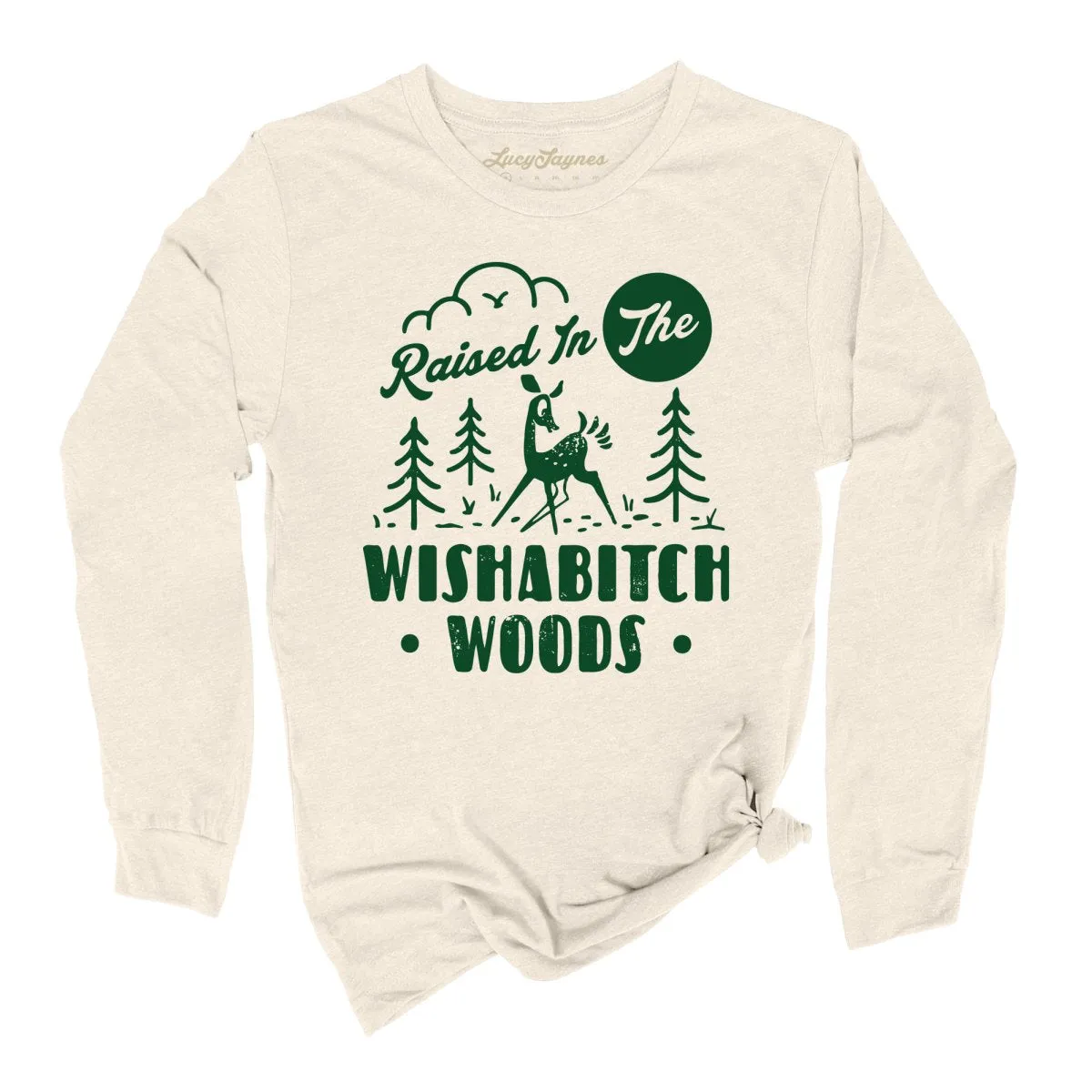 Wishabitch Woods Long Sleeve Tee
