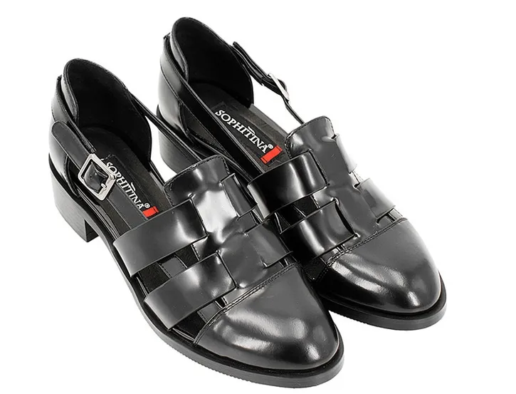 Women's Summer Casual Patent Leather Sandals