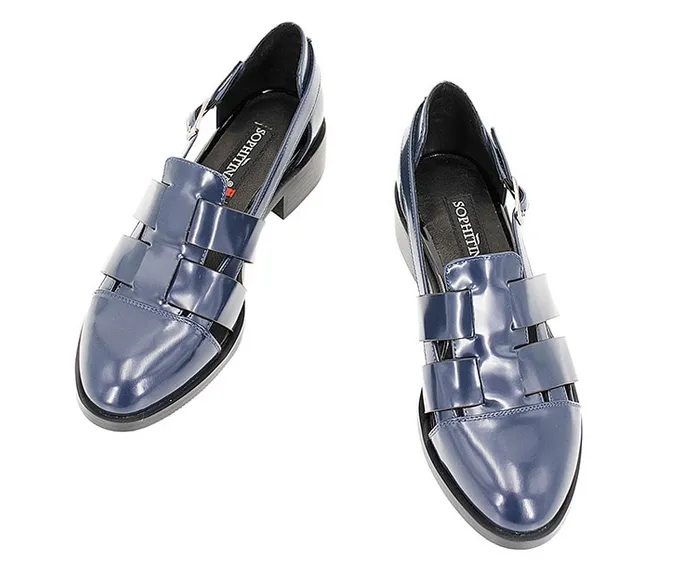 Women's Summer Casual Patent Leather Sandals