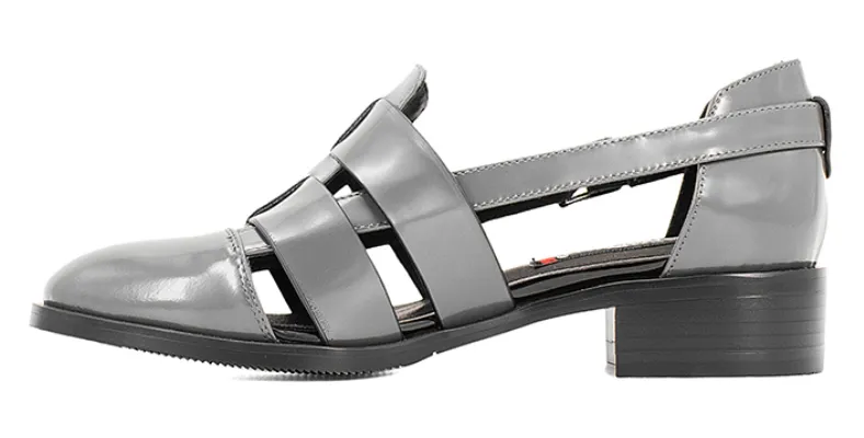 Women's Summer Casual Patent Leather Sandals