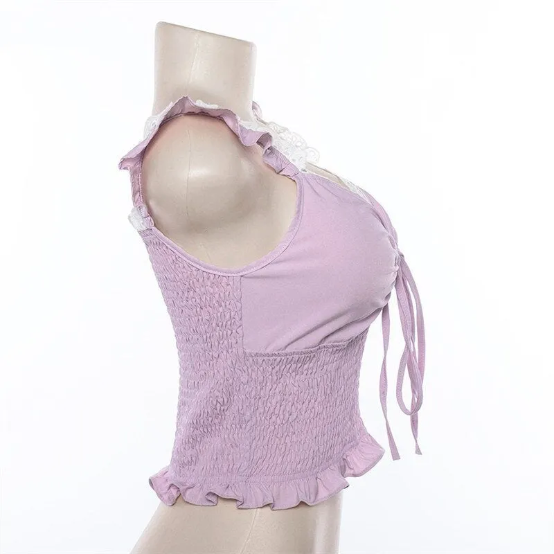 Women's Summer Casual Stretchy Crop Top