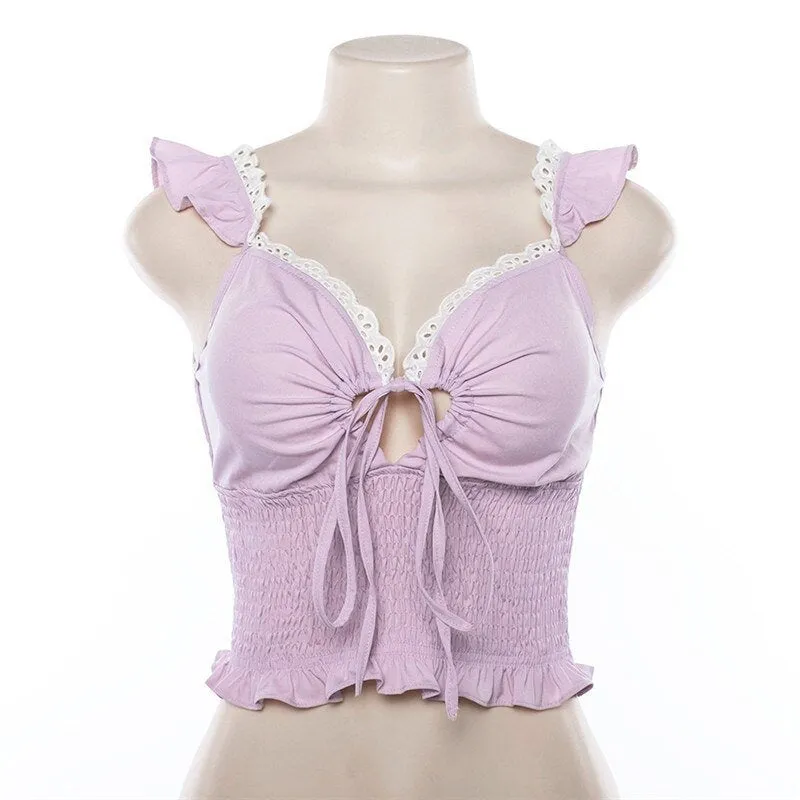 Women's Summer Casual Stretchy Crop Top