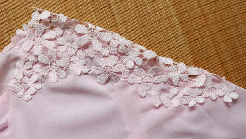 Women's Summer Long-Sleeved Chiffon Blouse